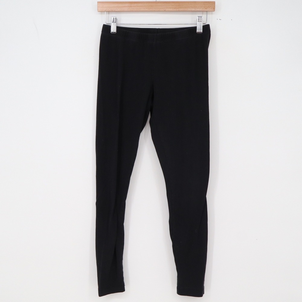 Old Navy Leggings Women M Black Solid Stretch Excellent